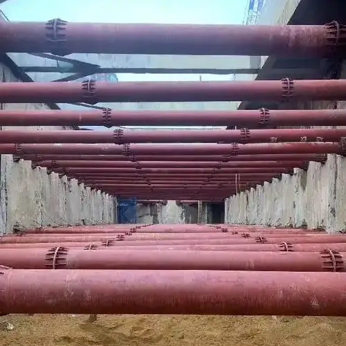 Aplicaciones de soportes de acero en la construcción de metros.